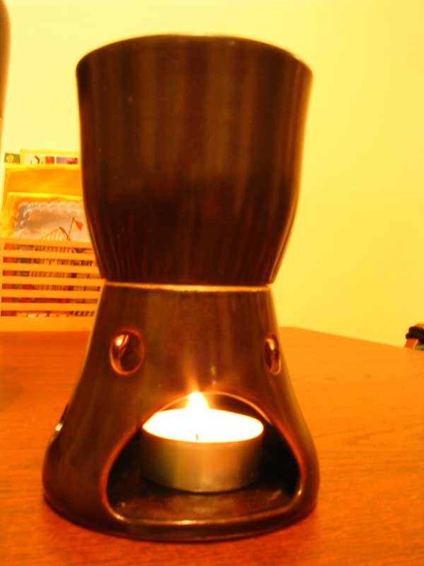 Podgrzewacz Brązowy